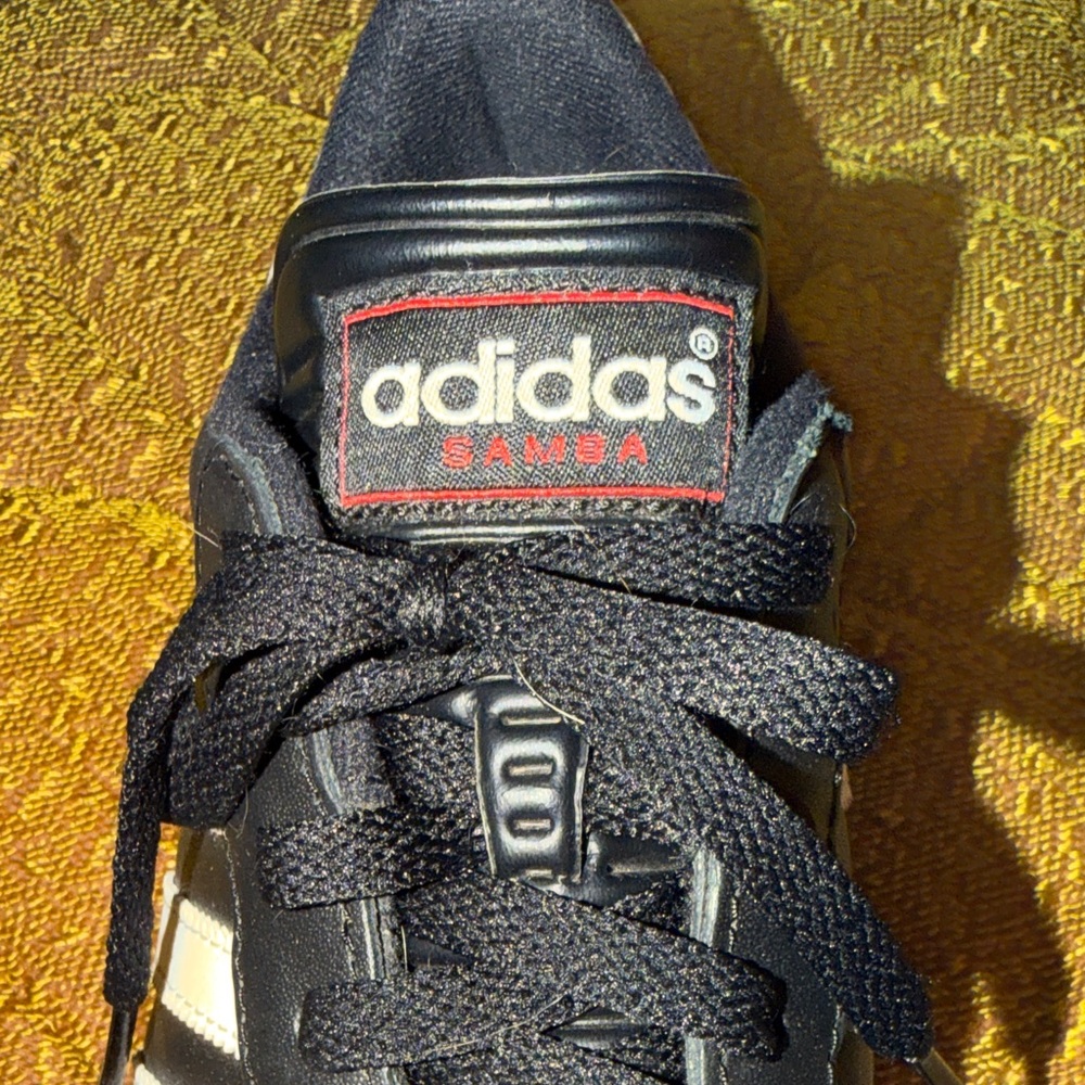 Adidas Samba Classic Sneakers Black White | Women’s 7 - Picture 2 of 6